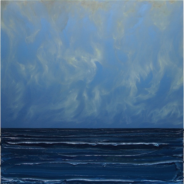 David Borgmann: o.T. [FL 8], 2019, oil on canvas, 150 x 150 cm 

